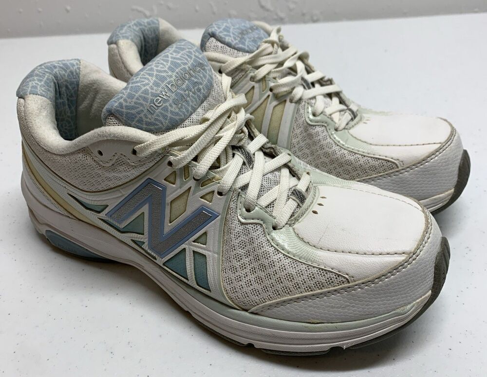 New Balance 847 V2 Shoes Sneakers Womans 7.5 Blue White Walking Comfort